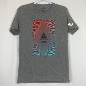 Volcom Men's Small Graphic Design Short Sleeve T-Shirt